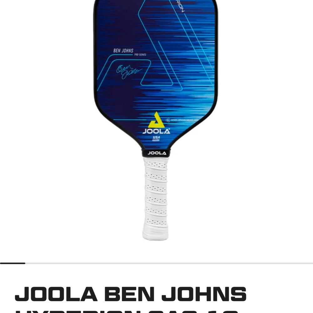 JOOLA BEN JOHNS  Pickleball Paddle - blue or black